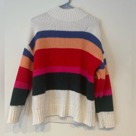 Oversized Colorblock Sweater - Picture 1 of 4